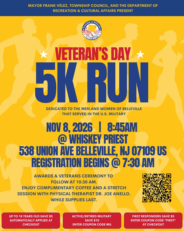 Veteran’s Day 5K Run
